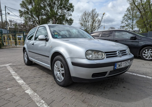 Volkswagen Golf cena 5500 przebieg: 206370, rok produkcji 2002 z Wrocław małe 211